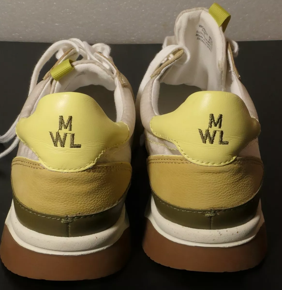 Madewell gold shoes clearance