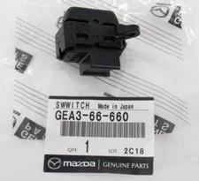 Genuine OEM Mazda GEA3-66-660 Driver LH Front Door Lock Switch Button