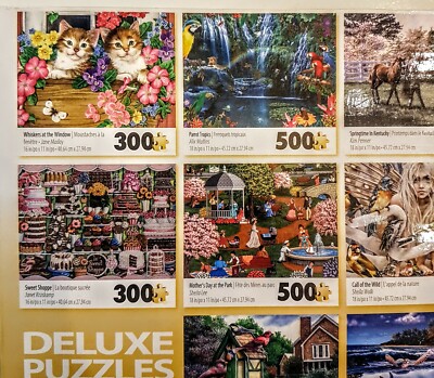 George Sure-Lox Art Gallery 10 Jigsaw Puzzle Pack for sale online