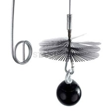 Schornsteinbesen Kaminbesen Set Schornsteinfeger Federstahl M12 *EXPERT*