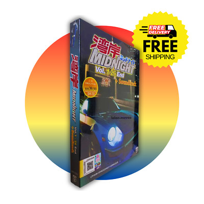 ANIME DVD WANGAN MIDNIGHT COMPLETE SERIES VOL 1-26 END + OST ~ENGLISH SUBTITLE~