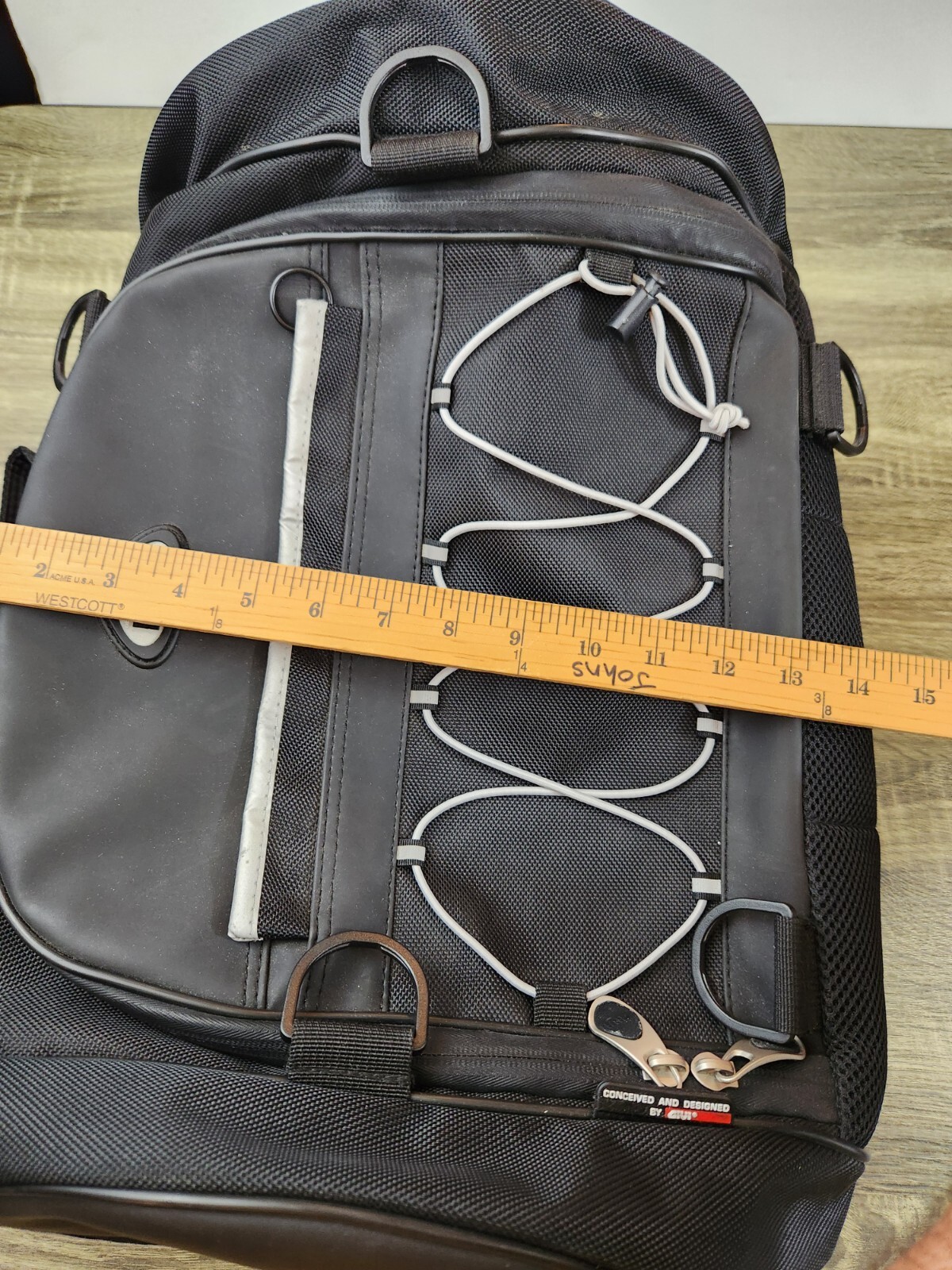 Givi Motorcycle Tank Bag Silver Bag Hi Performance Luggage Motoplanetary Black