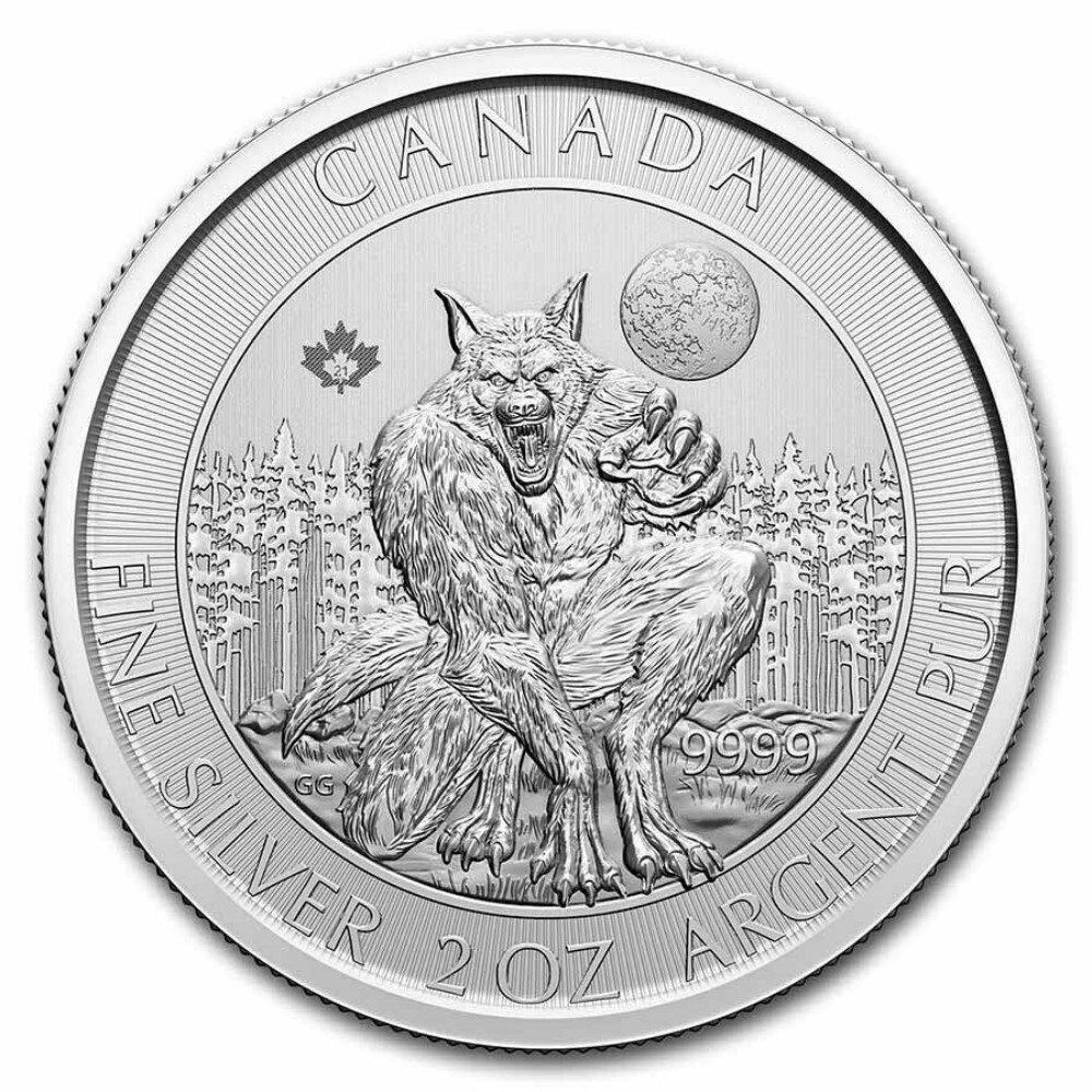 2021 Silver 2 oz $10 Canadian Creatures of the North - The