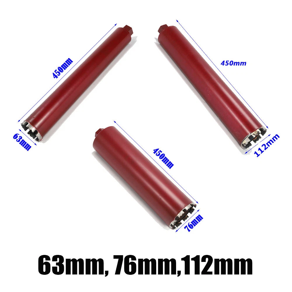 HandHeld Diamond Core Drill Dry Wet Concrete Core Drilling 63 76 112MM