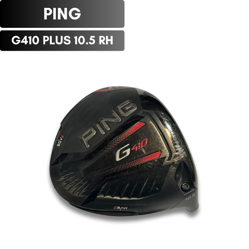 PING - ピン Ping g410 plus レフティ ドライバー　10.5 ヘッド PING ピン G410 PLUS ドライバー 10.5° ヘッドのみ HC付 : U