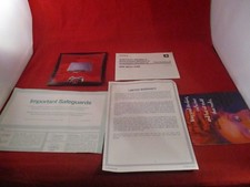 Playstation 1 PS1 Analog Controller Instruction Manual Booklet  System Inserts