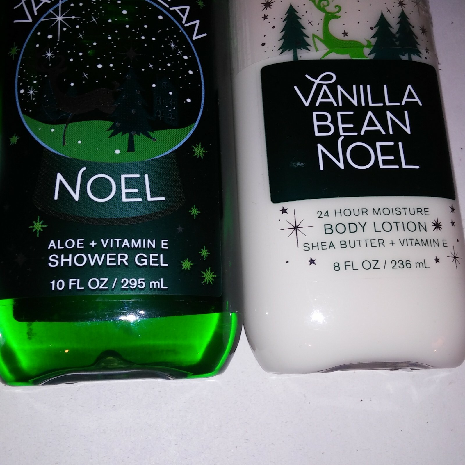 Set of 4 Bath and Body Works Vanilla Bean Noel Fragrance Spray Lotion
