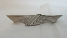 Wings West airlines pilot wings badge - silver - in very good condition