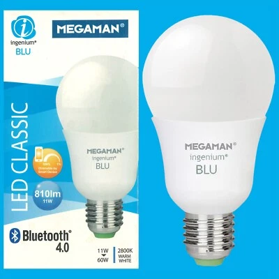 2X 11W =60W Ampoule LED Dimmable Bluetooth Blanc Chaud E27 Douille Edison - Photo 1/4