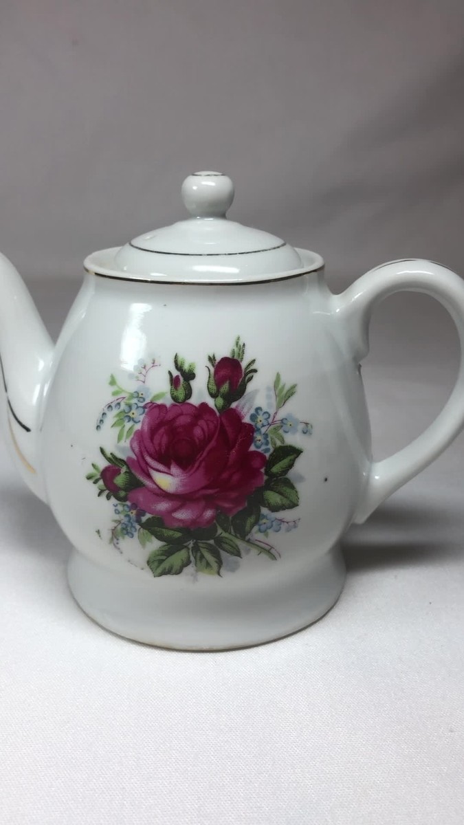 Rose、*****、JAPAN食器&皿セット Vintage Moss Rose Toy Dinner set 26 pieces in original box