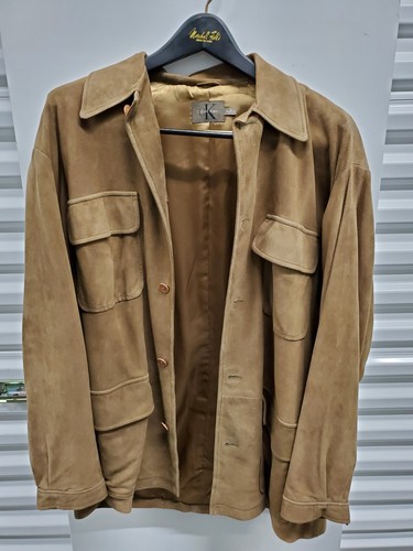 Mens Vintage Calvin Klein CK Suede 