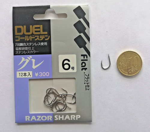 Eagle Claw 178 – 100 Hameçons Bec Doré Taille 6, Vintage Neuf, Pêche