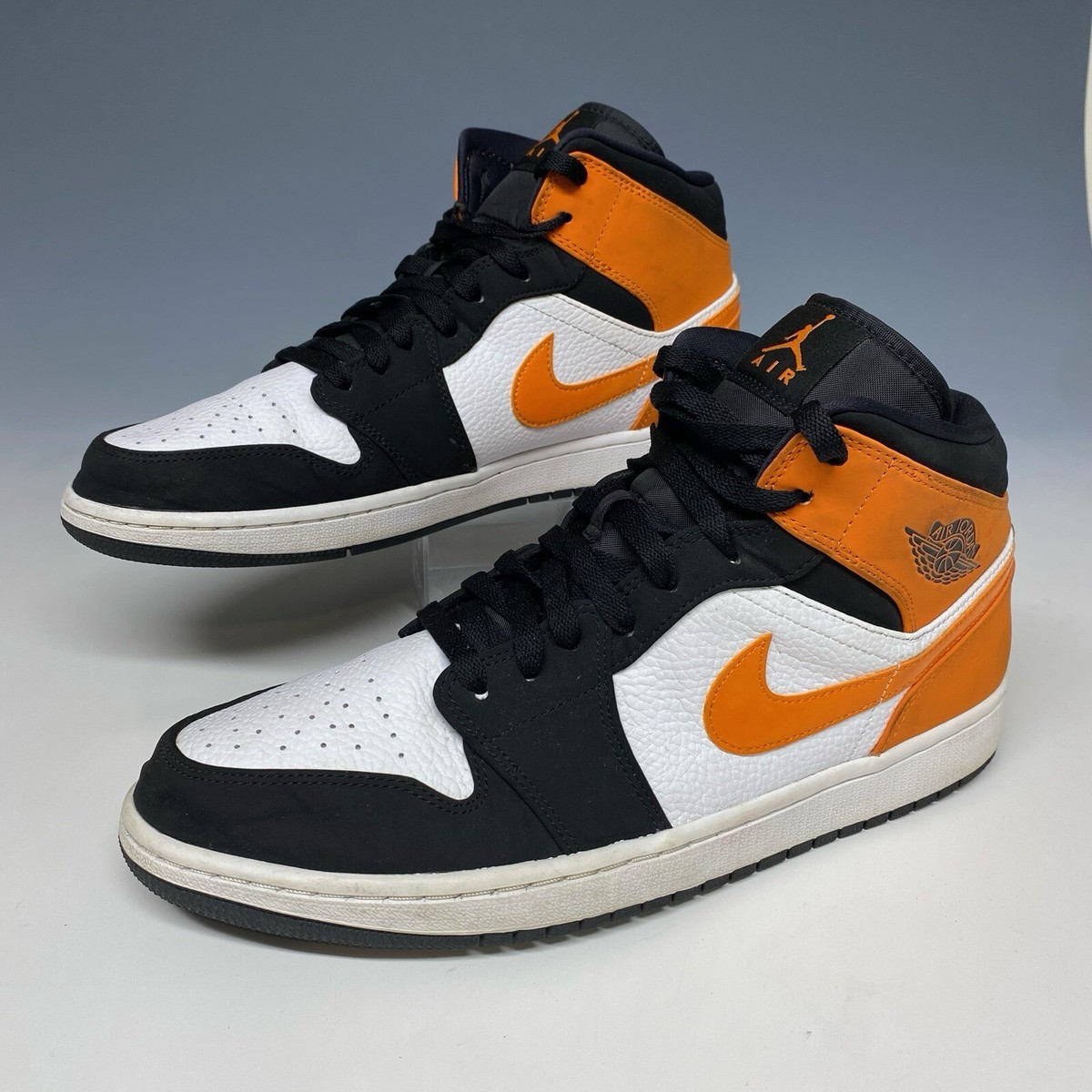 Size 12 - Air Jordan 1 Mid Shattered Backboard Black White