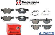 ZIMMERMANN BREMSBELAGSATZ VOLL WK VORNE UND HINTEN BMW X5 X6 E70 F15 71 F16