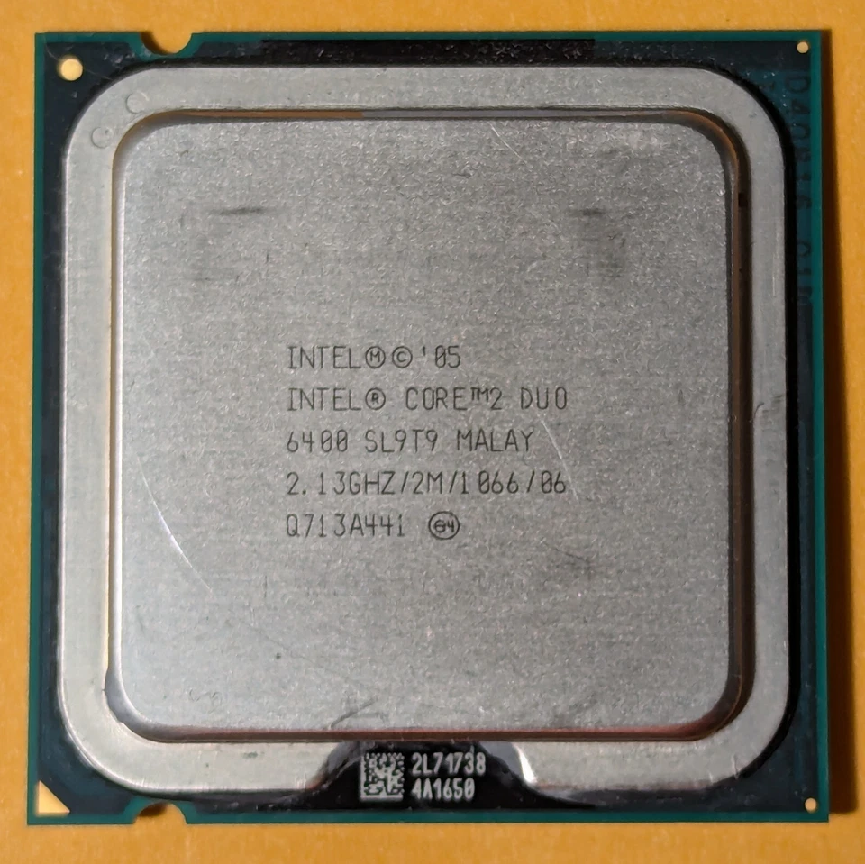 Intel Core2 Duo E6400 2.13GHz LGA 775 Dual-core CPU - Image 2 of 4