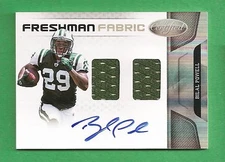 2011 Certified Rookie  Auto Jersey BILAL POWELL /499  New York Jets