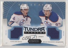 2015 Artifacts Tundra Tandems Blue 193/399 Taylor Hall Ryan Nugent-Hopkins 9cf