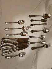 Mixed Lot 43 WM A Rogers Oneida LTD Mansfield Deluxe Stainless Flatware