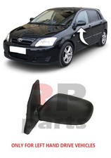 Für Toyota Corolla 02-07 Neue Außenspiegel Blinkerarm 3PIN Schwarz Links LHD