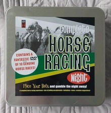 Complete Horse Racing Night sealed DVD. Game In A Tin Lagoon Games 2006 Not used