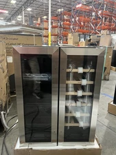 Yeego 24" Wine Cooler&Beverage Refrigerator 60 Cans 20 Bottles Capacity Only