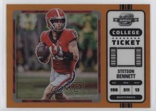 2023 Chronicles Draft Picks Contenders Optic Orange Prizm Stetson Bennett IV 2qw