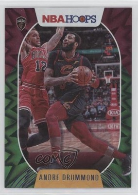 2020-21 Panini NBA Hoops Green Explosion 80/89 Andre Drummond #22 n0c