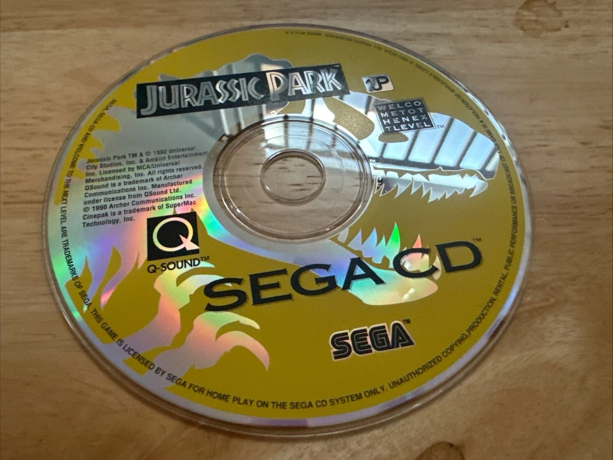 25+ Jurassic Park Sega CD Video Games for sale | Updated Oct 2026