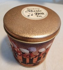 Charlie Chips Revolving Music Box Tin