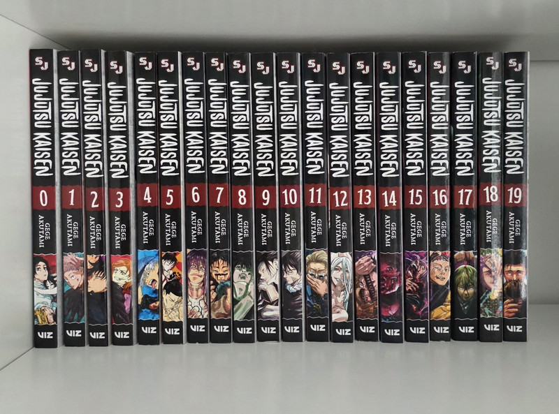 Jujutsu Kaisen Manga Vol 0-19 English