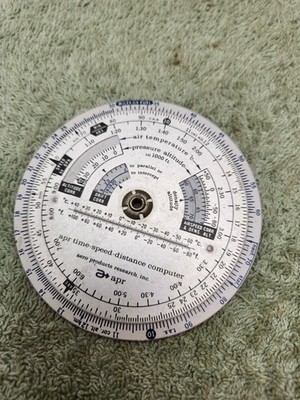 APR Time-Speed-Distance Computer Aero Products Research, Inc. | eBay