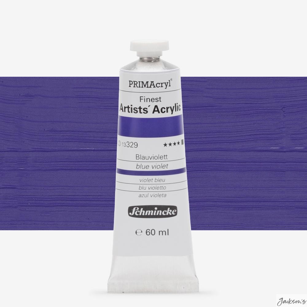 Schmincke Primacryl Heavy Body Acrylic Paint 60ml Blue Violet For Artists