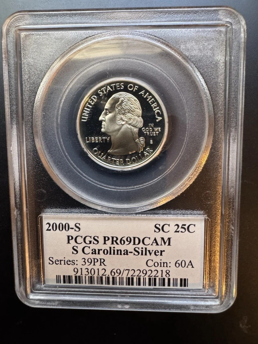 Silver Proof PCGS Certified PR 69 Graded US Quarters for sale | eBay
