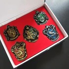 Harry Potter Hogwarts House Crest Pin Badges Pin Set Ideal Gift for Fans