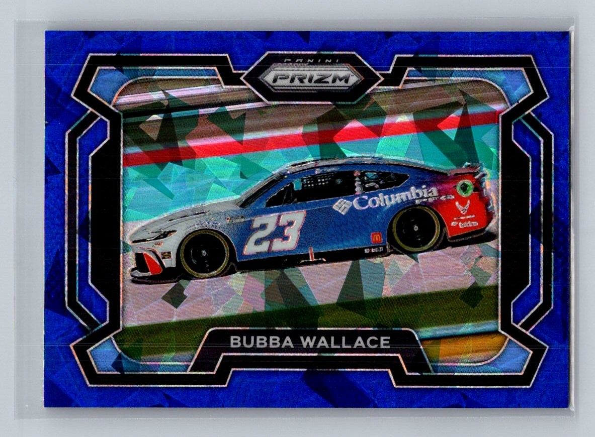2024 Panini Prizm #71 Bubba Wallace Blue Ice