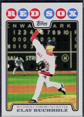 2008 Topps Gift Sets Boston Red Sox #2 Clay Buchholz No-Hitter