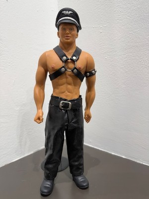 未使用 レア ゲイ BILLY DOLL マスター ビリー レザー ハーネス BILLY DOLL ~ LEATHER MASTER ~ GAY ~ AND Boyfriend CARLOS ~ by