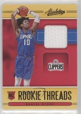 2020-21 Panini Absolute Memorabilia Rookie Threads Level 1 Daniel Oturu 0q1p