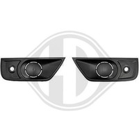 1X LüFtungsgitter StoßFäNger Diederichs 4487248 Hd Priority Parts FüR Renault