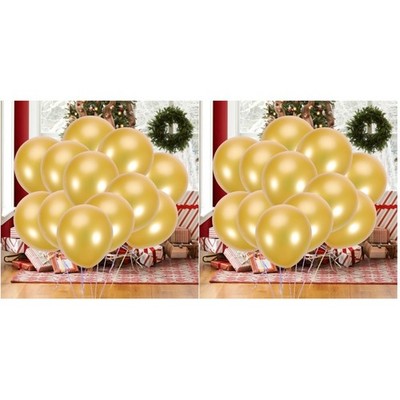 2 PCS Luftballon Gold Girlande Heißluftballondekorationen Festlicher