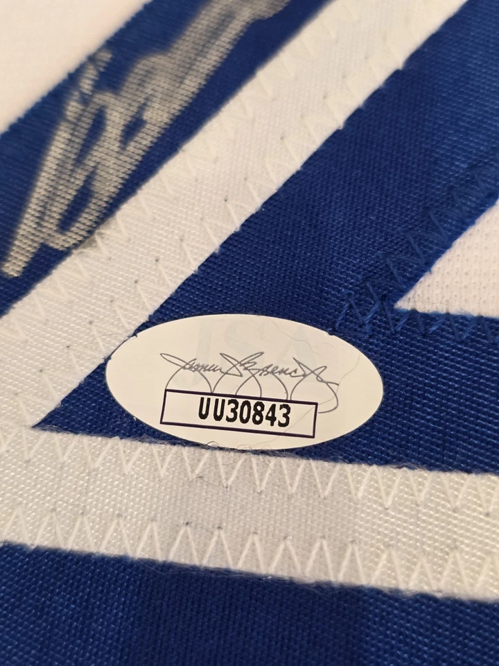 Vladimir Guerrero Jr. Autographed/Signed Jersey JSA COA White Custom Jersey  - Image 3 of 4