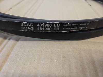 SCAG GÜRTEL 481980 ORIGINAL OEM