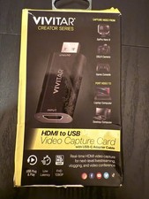 HDMI to USB 3.0 Audio Video Capture Card 1080p HD -Game Recording Live Streaming