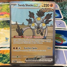 Sandy Shocks ex 250/182 Special Illustration Rare Paradox Rift Pokemon Holo NM on eBay