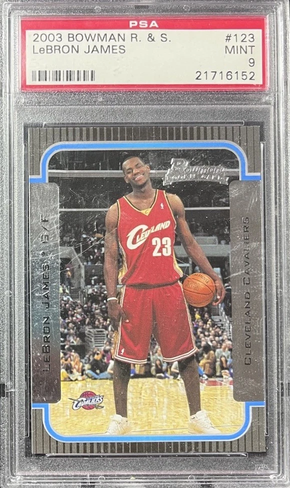 Topps LeBron James Basketball Rookie Sports Trading Cards for sale