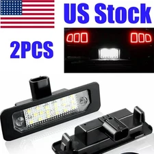 For Ford Fusion Focus Mustang Flex Taurus SE LED License Plate Light Tag Lamps 2