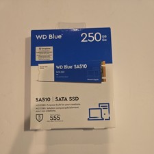 WD Blue SA510 250GB SSD (M.2, 2280, SATA III 6GB/S, 555MB/S READ, 520MB/S WRITE)