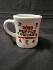 Waffle House Coffee Mug Happy Holidays  2022 Tuxton 