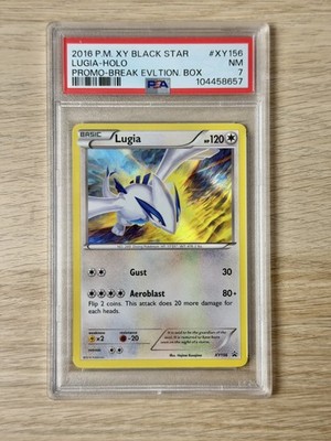 Lugia #XY156 | 2016 POKEMON XY BLACK STAR PROMO | PSA 7 NEAR MINT 