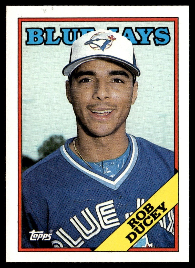 1988 Topps Rob Ducey Toronto Blue Jays #438